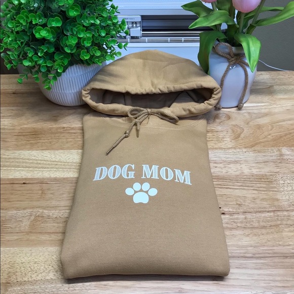 DOG MOM Unisex Adult Hoodies - Various - Picture 16 of 17